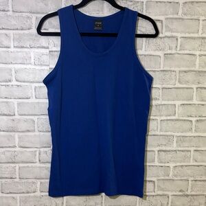 4/$20 ONIX Royal Blue Cotton Tank Top - Small